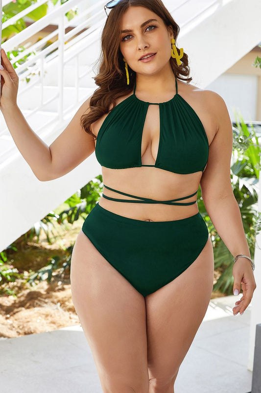 Curvy Backless Two-Piece